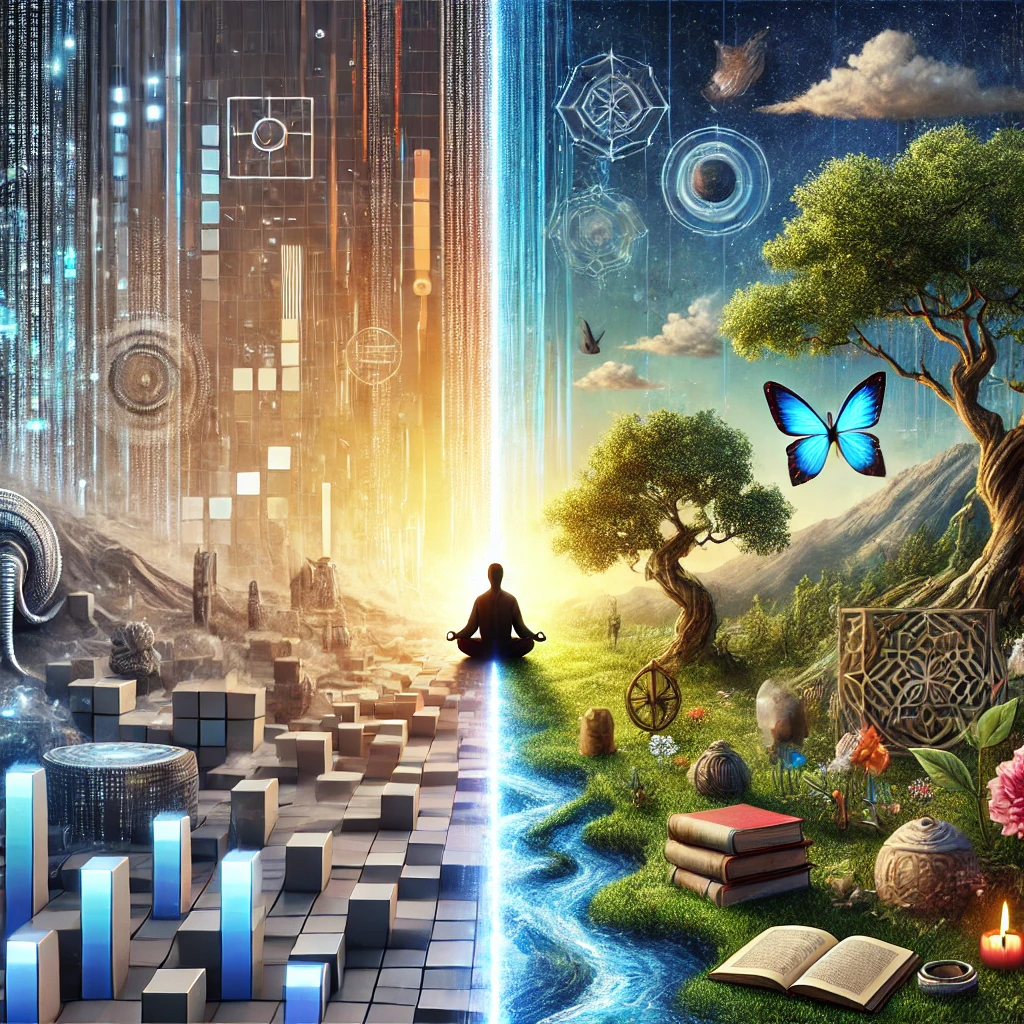 Título alternativo (Alt): Concepto de las no-cosas: entre lo digital y lo tangible.
Leyenda: