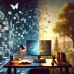 Concepto de las no-cosas: entre lo digital y lo tangible.