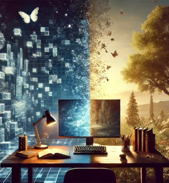 Concepto de las no-cosas: entre lo digital y lo tangible.
